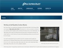 Tablet Screenshot of buycarbonblack.com